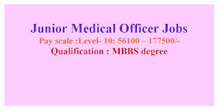 Junior Medical Officer Jobs in IIT, Hyderabad