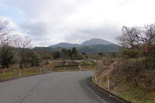 米子大山線を横断して稲吉本宮線の農道に向かいます