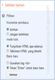 Cara Membuat Halaman Blog