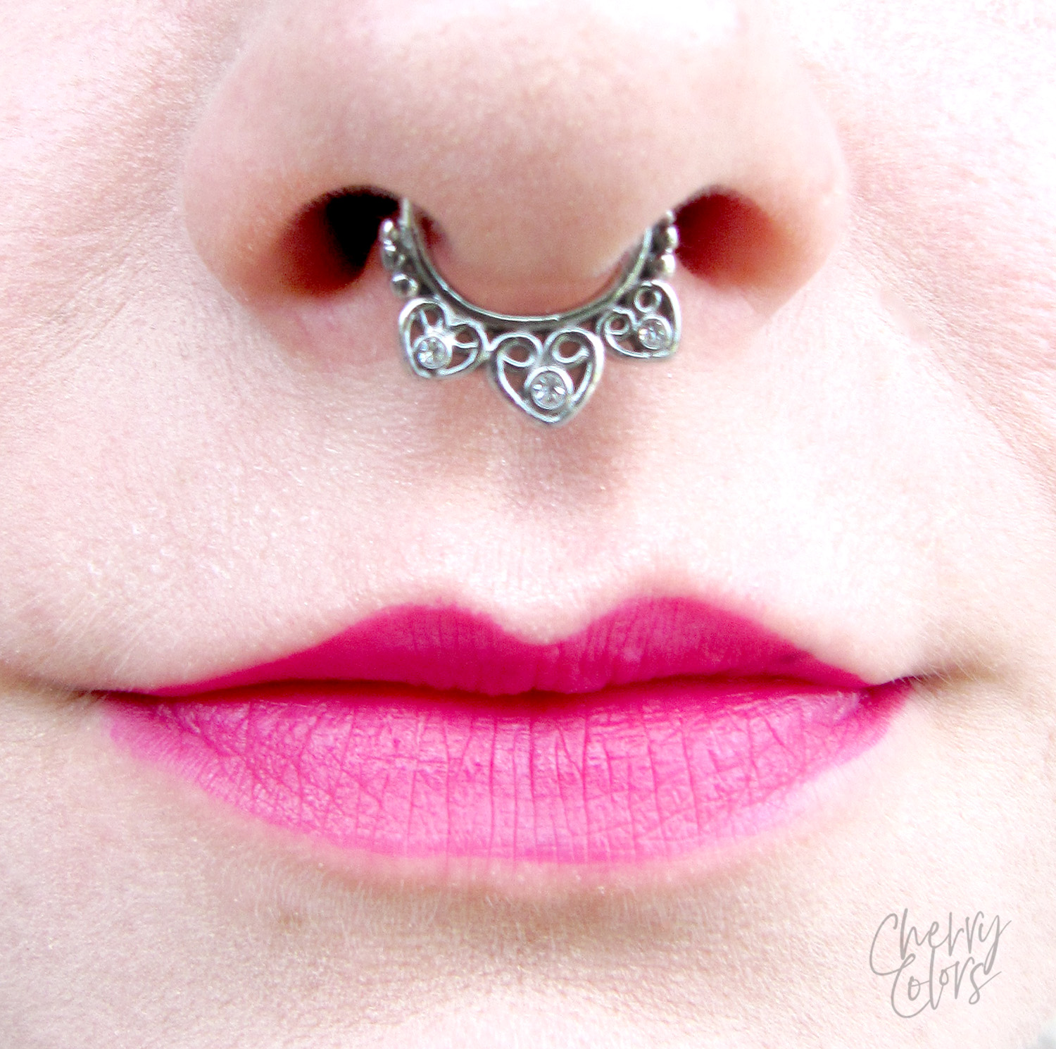 TRIBAL HEARTS SEPTUM CLICKER