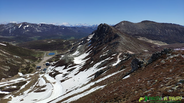 Bajando al collado de la Sierra de Sentiles