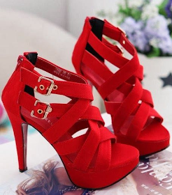 Gorgeous Red High Heels