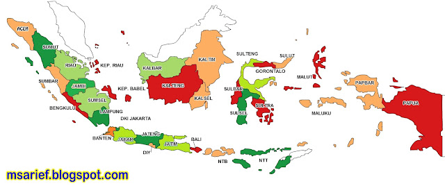 Daftar Nama 34 Provinsi Di Indonesia Lengkap Beserta Ibukotanya