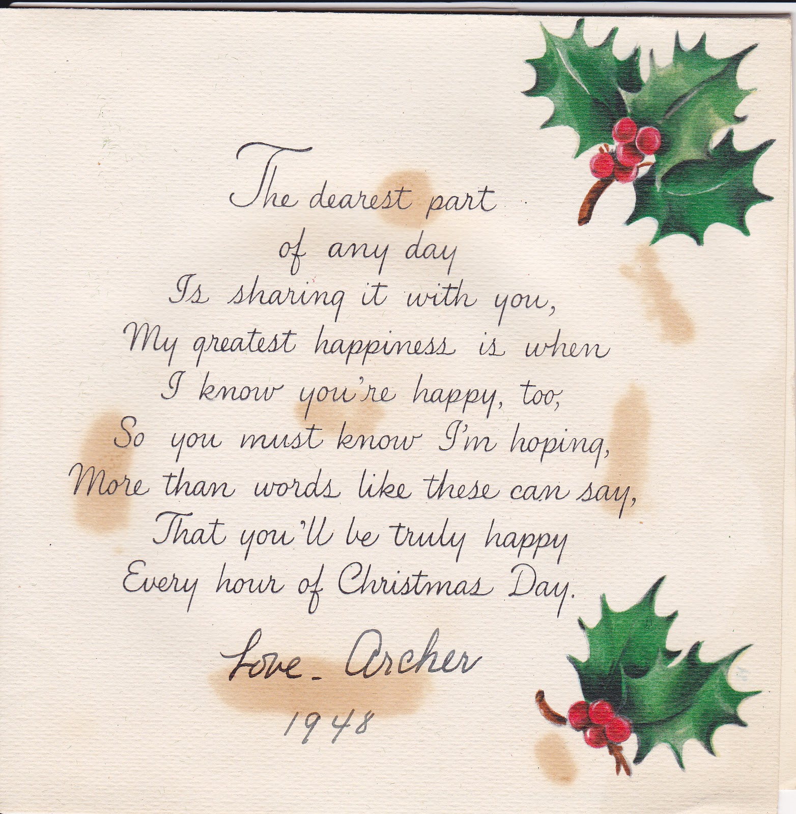 Madeline's Memories: Vintage Christmas Cards