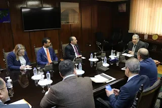 وزير الكهرباء يلتقى بالقائم بأعمال سفير الولايات المتحدة الأمريكية لدى القاهرة لبحث سبل التعاون