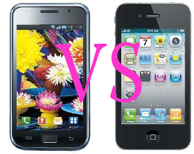 iPhone 4S Versus Samsung Galaxy S II