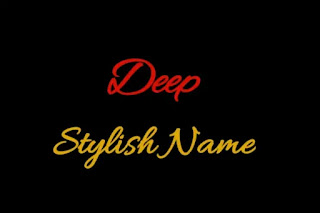 Deep stylish name
