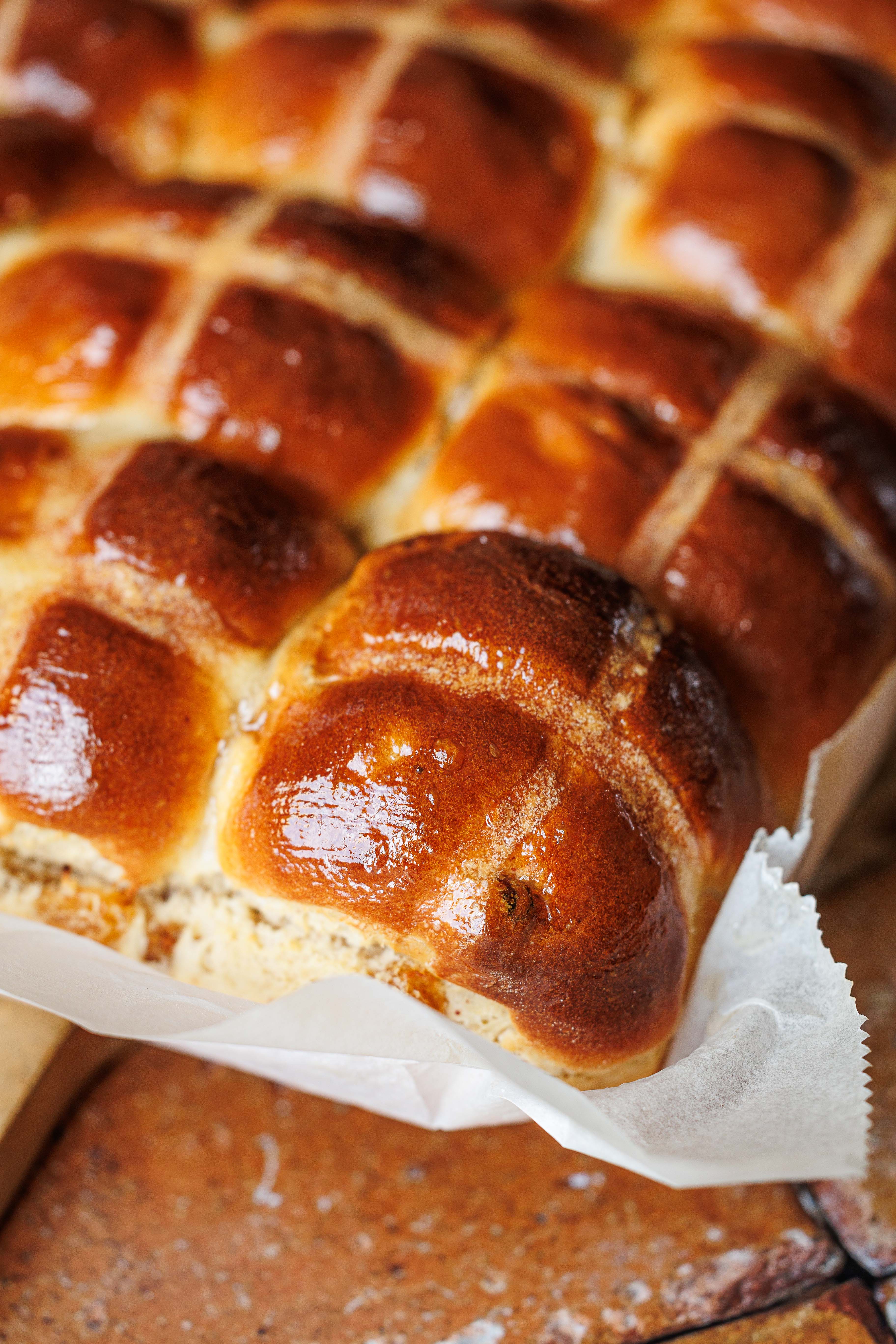 buns anglais, recette de  Pâques