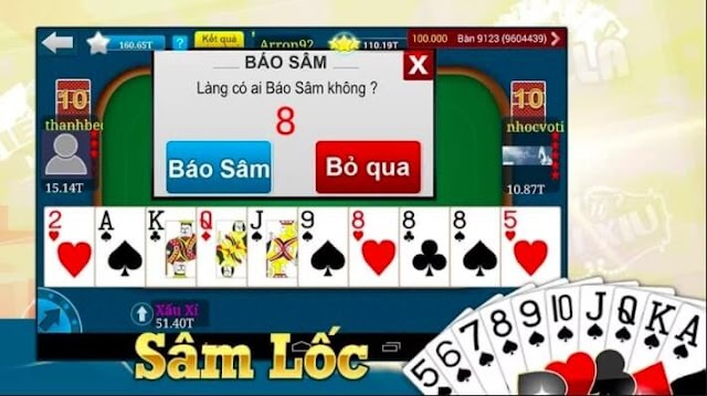 Luật chơi game bài Sâm Lốc - Luật chơi Lốc, chơi Xâm