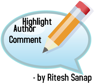 Highlight Author Comment in Blogspot