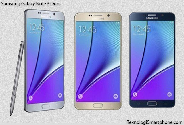 Spesifikasi dan Harga Samsung Galaxy Note 5 Duos