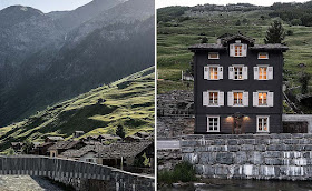 Brücke 49 un refugio en los Alpes Suizos chicanddeco