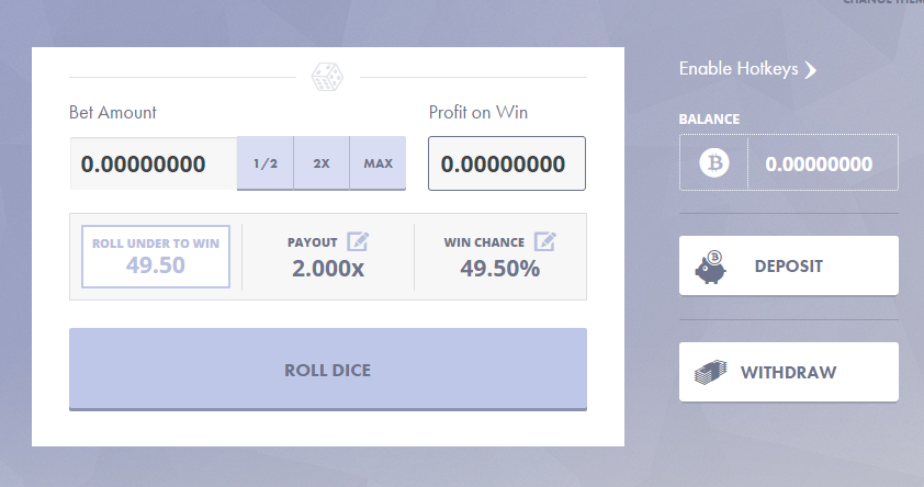 how to win in play dice in free bitcoin