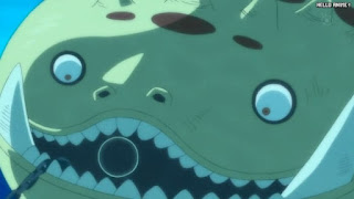 ワンピースアニメ 魚人島編 568話 海王類 ノア | ONE PIECE Episode 568