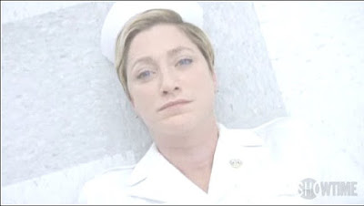 Edie Falco Nurse Jackie floor screencaps images pictures photos