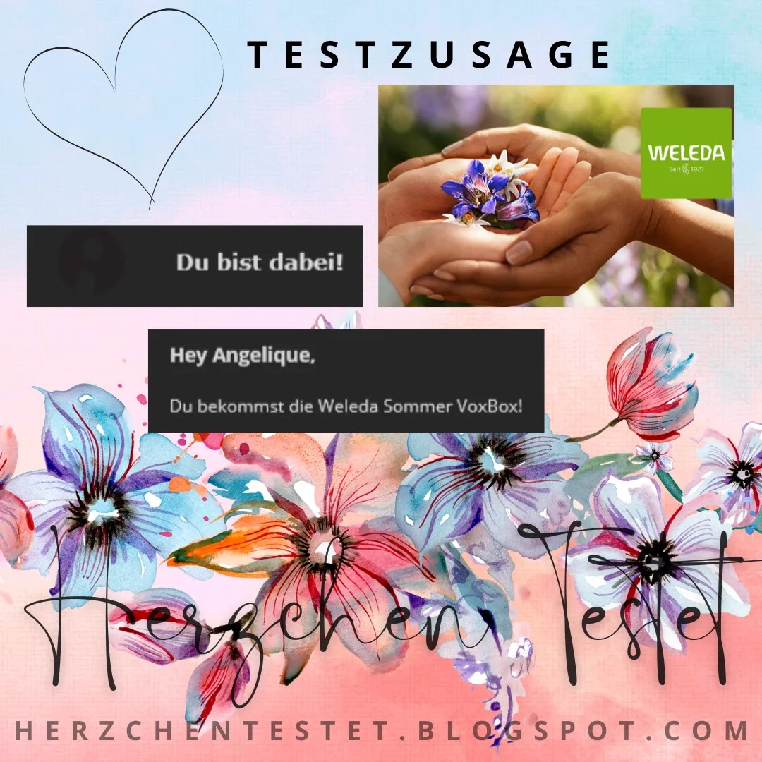 Testzusage - Influenster - Weleda Sommer VoxBox