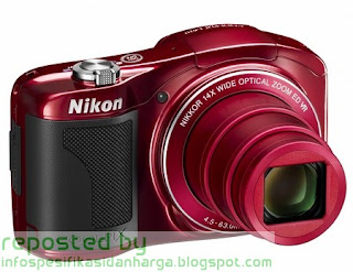 Harga Nikon Coolpix L610 Kamera Digital Terbaru 2012