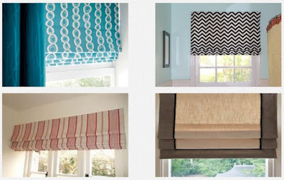 Roman Blinds and Curtains