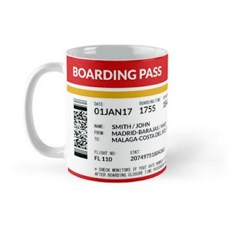 Boarding Pass Mug