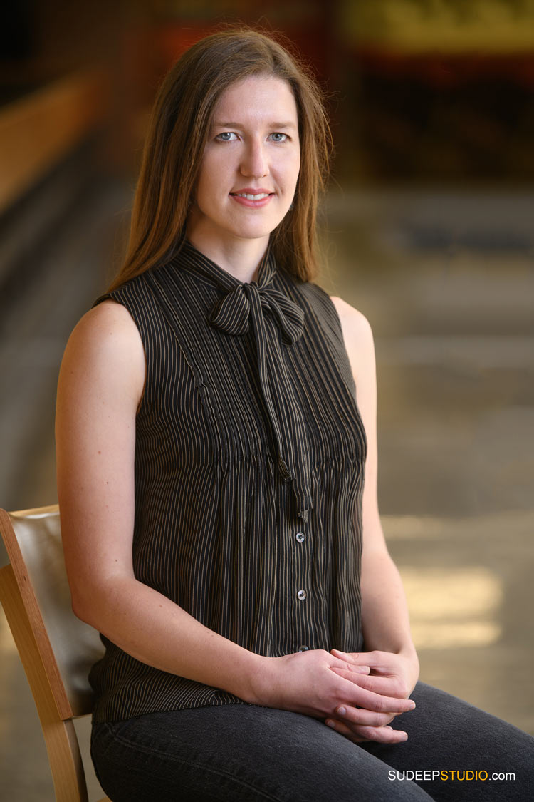 Professional Business Portrait for Women in Technology Automotive Engineering by SudeepStudio.com Ann Arbor Portrait Photographer