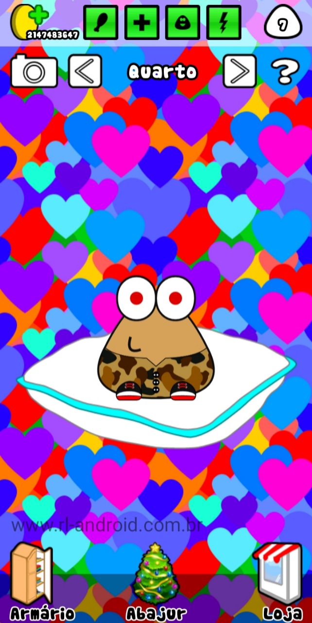 Pou v1.4.115 Apk Mod [Dinheiro Infinito]