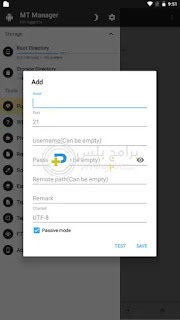 تطبيق ادارة الملفات للاندرويد mt manager