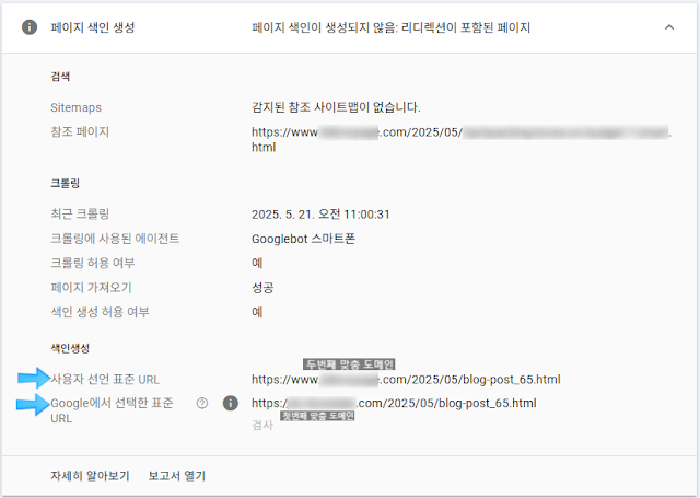 Google은 이미 색인된 기존 URL을 신뢰하는 경향이 있음