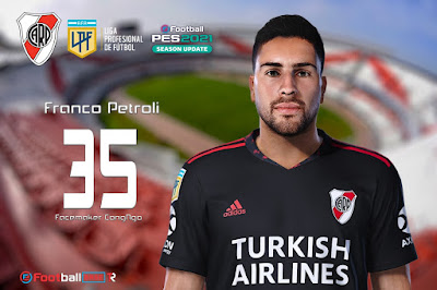 PES 2021 Faces Franco Petroli by CongNgo