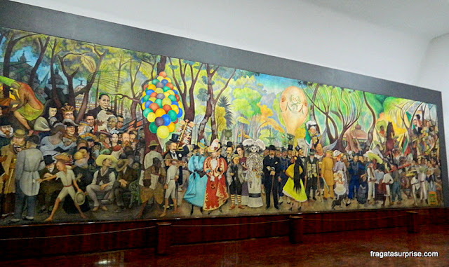 Alameda, mural de Diego Rivera, Cidade do México