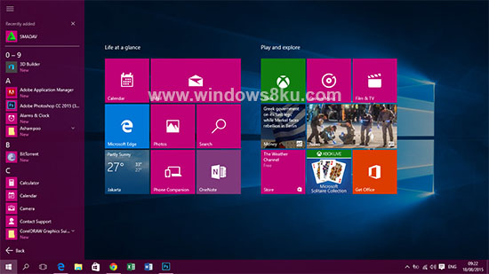 Download Windows 10 Pro Final Build 10240 x86 dan x64 Bit