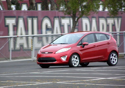 2011 Ford Fiesta at Candlestick Park