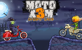 Moto X3M: Spooky Land