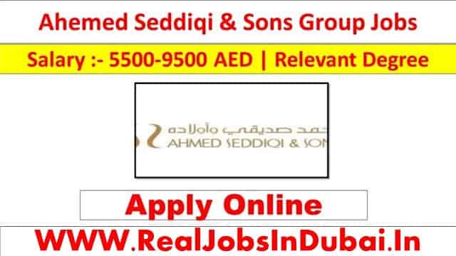  AHMED SEDDIQUI & Sons Careers Jobs Opportunities – 2024