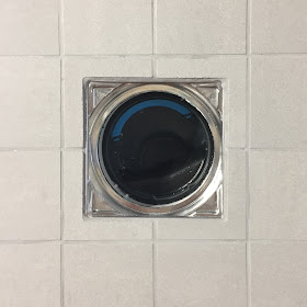 Purus Tile Insert, laatoitettava lattiakaivon kansi, Purus, lattiakaivon kansi, kaivon kansi, Rakennusblogi