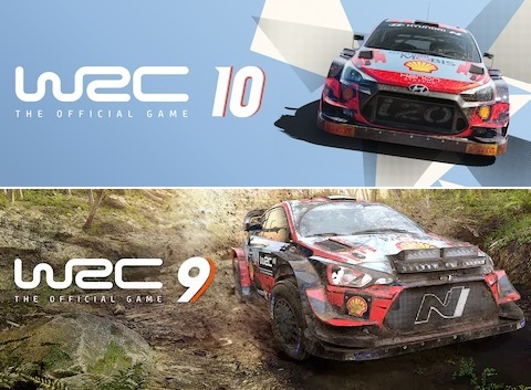 Differences between WRC 10 vs WRC 9