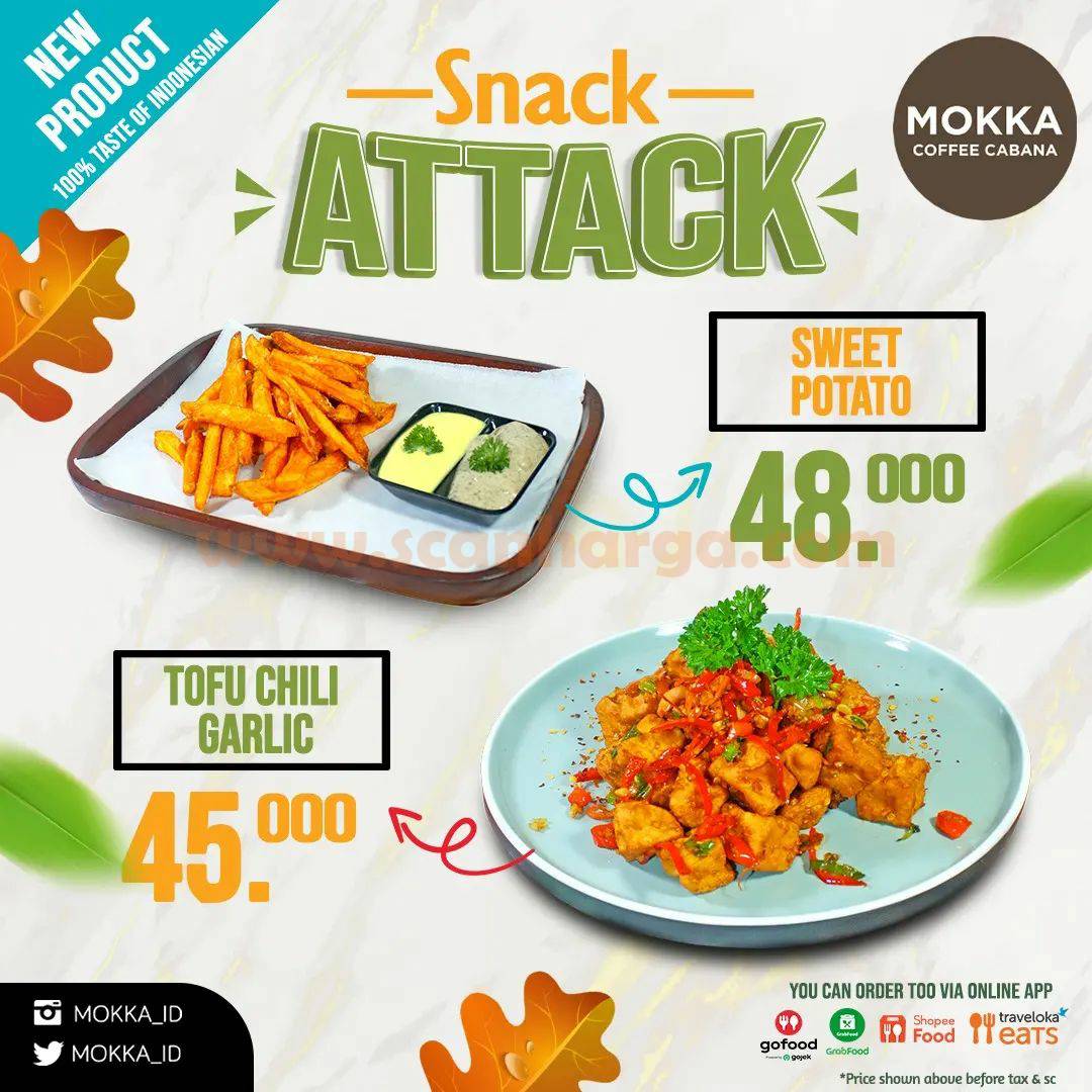 Mokka Coffee Cabana Promo Snack Attack Start From Rp 45.000