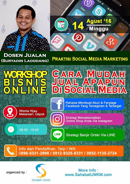 Seminar dan Workshop Social Media Marketing 