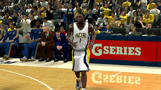 NBA 2K13 Indiana Pacers Home & Away Jersey Patch