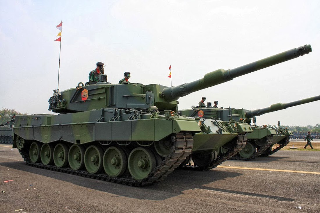 Kedatangan Tank Leopard Untuk Memenuhi Kebutuhan Pokok Minimum