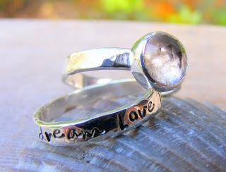 Crystal Quartz in Sterling Silver ring