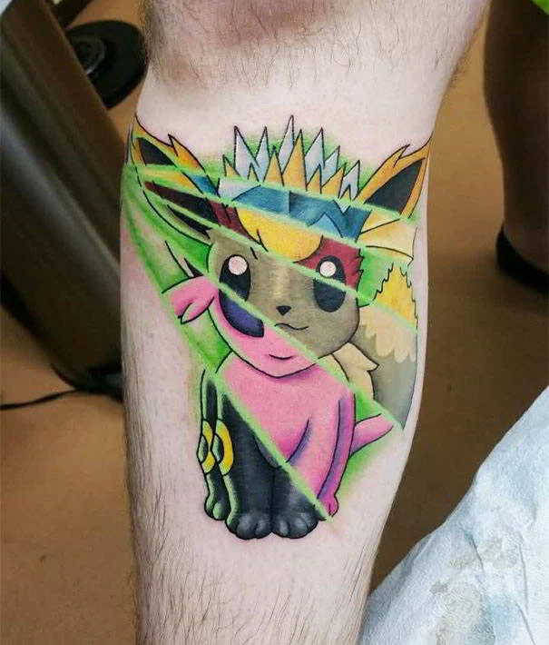 Foto de un tatuaje de estilo original