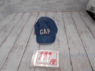 中古品　ＧＡＰ　デニム帽子　１００円