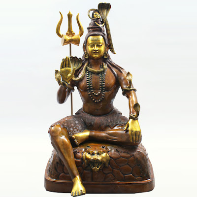 Mahadeva Shiva Brass Statue