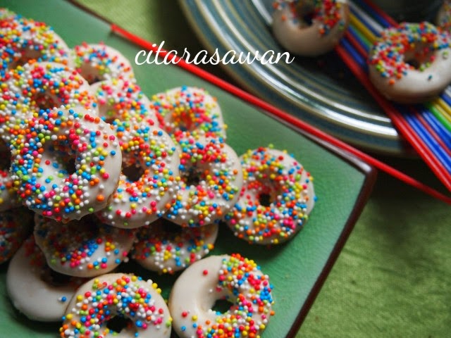 Biskut Donut / Snow White Cookies ~ Resepi Terbaik