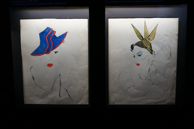 dessins de Christian Dior - 1937 1938