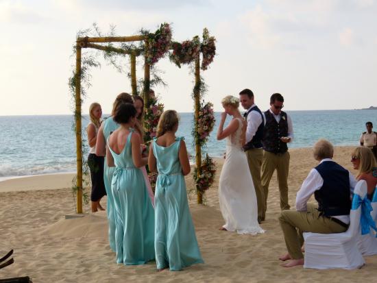 WEDDING ON THE BEACH