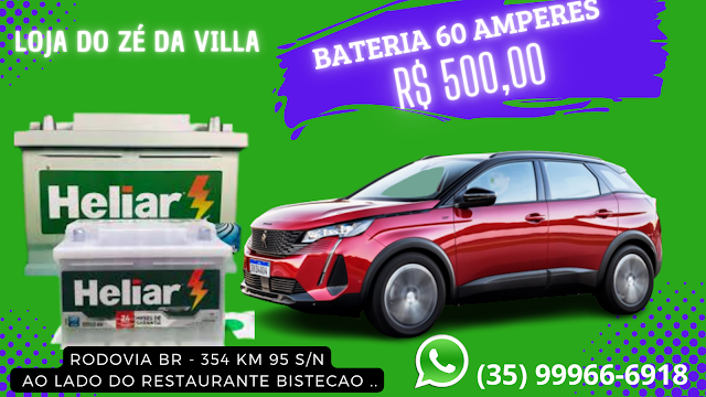 BATERIA NA PROMOÇÃO