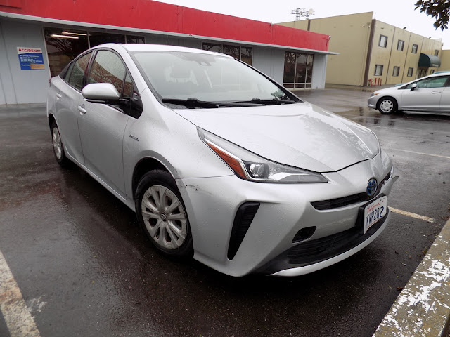 2019 Toyota Prius- Before repairs were started at Almost Everything Autobody