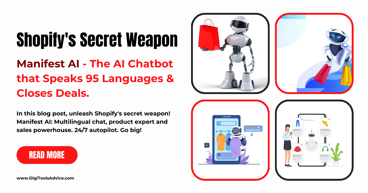 Shopify's Secret Weapon: Manifest AI - The AI Chatbot that Speaks 95 Languages & Closes Deals.