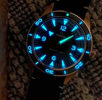 Omega Seamaster 300 Co-Axial Master Chronometer Bronze Ou réplique montre